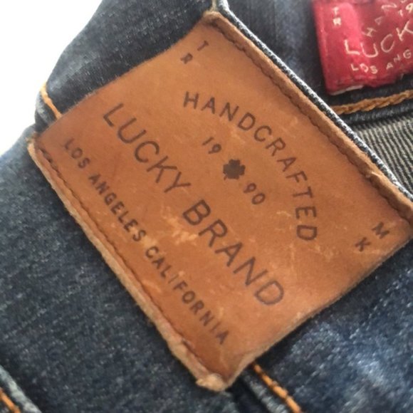 HANDCRAFTED LUCKY BRAND SWEET N STRAIGHT JEANS 2/26x29 ๐ - Picture 7 of 13